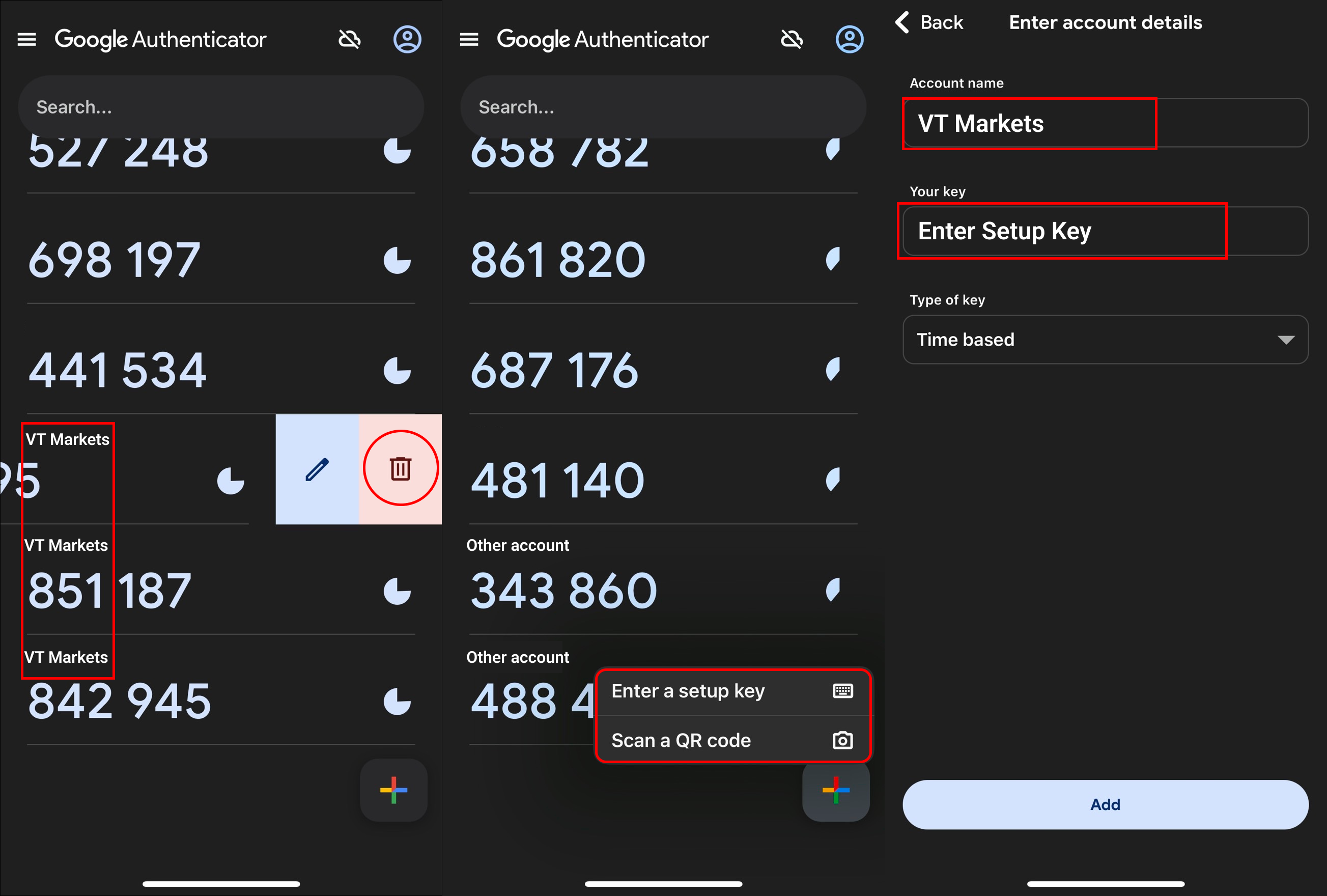 2FA 无效的身份验证器代码（启用2FA） – VT Markets 帮助中心